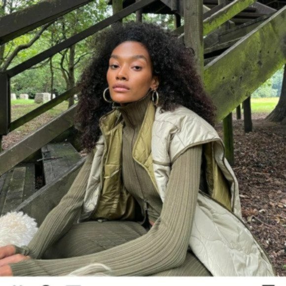 NWT H&M Limited Edition Water-repeIIent Vest sz XS/S - Picture 7 of 11